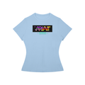 Women’s Slim Fit Colorful Box Tee